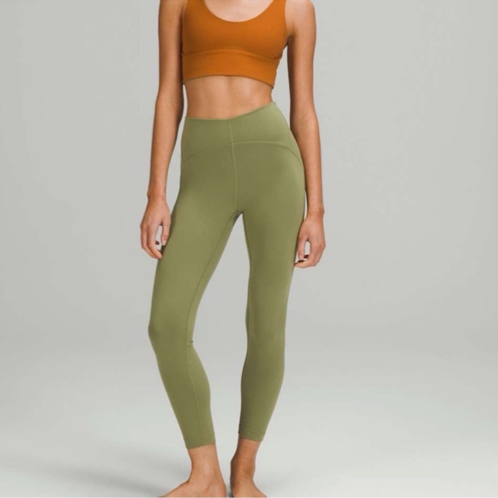 Lululemon InStill High-Rise Tight 25” Bronze Green